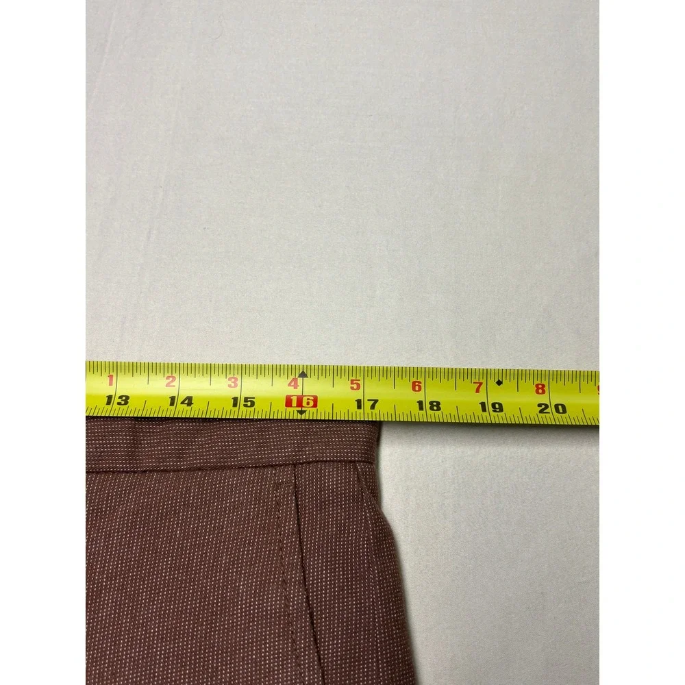 NWT Banana‎ Republic Grayson Slim Tapered Fit Pants Mens 33x27* Brown Micro